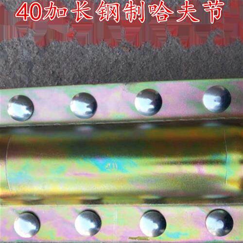 加长哈佛钢制水管哈夫节快速接头卡子补漏器 PVC哈夫节pe管道堵漏