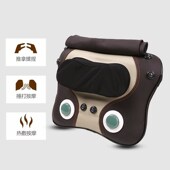 多功能颈椎按摩h枕红外加热靠垫磁疗按摩仪电动揉捏捶打叩击按摩