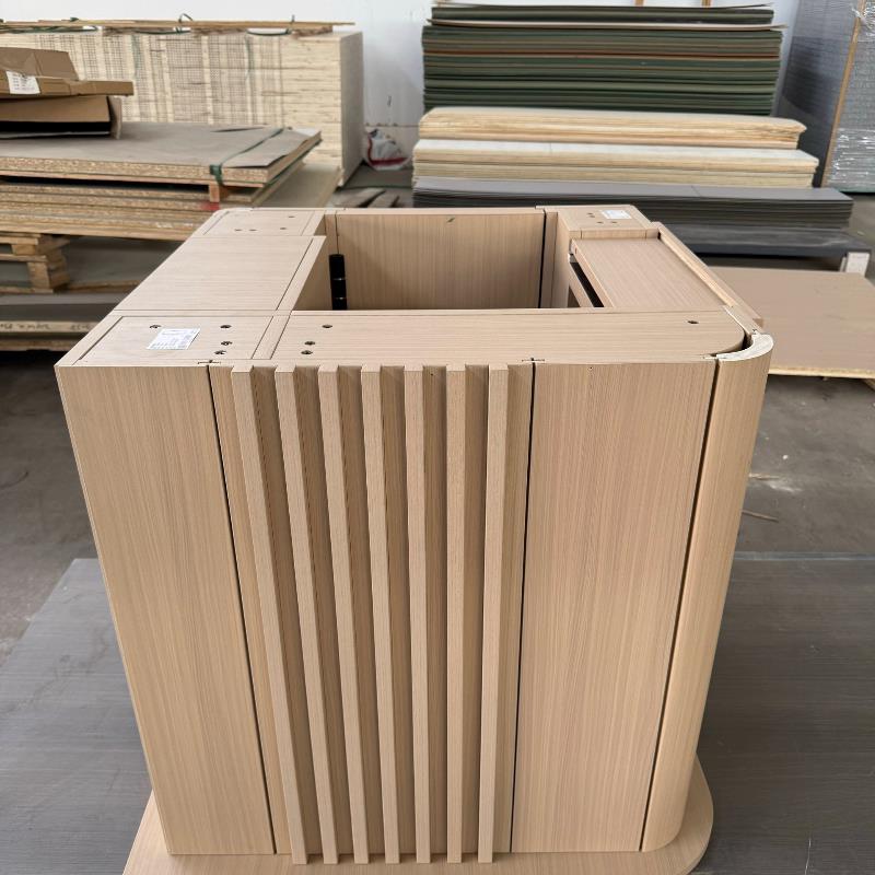 全屋定制沙盘签单利器模型模块化定制功法墙格栅圆弧门墙柜一体化