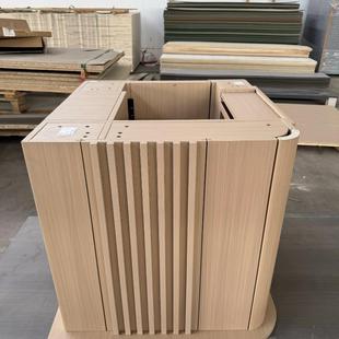 全屋定制沙盘签单利器模型模块化定制功法墙格栅圆弧门墙柜一体化