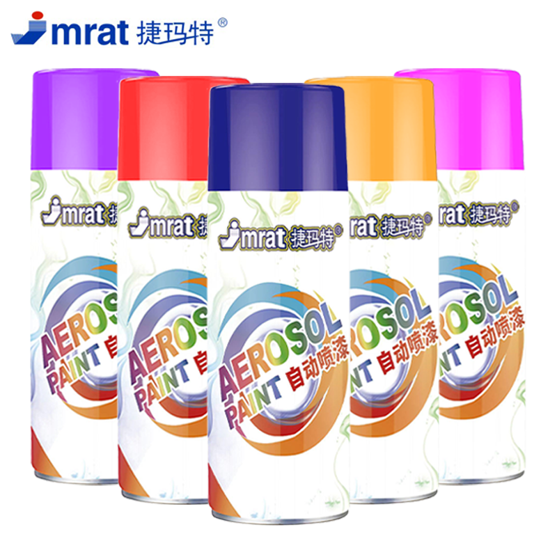 大瓶450ML白色自动喷漆手摇喷漆