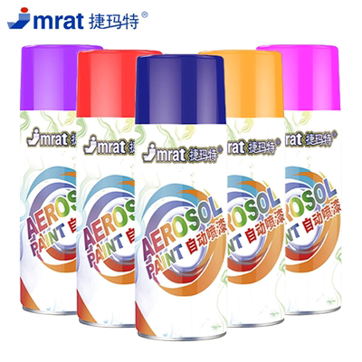 大瓶450ML白色自动喷漆手摇喷漆