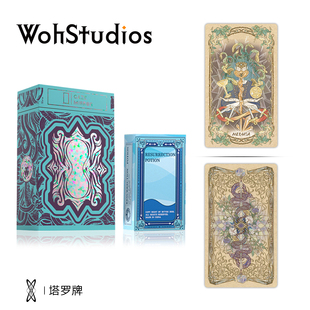 偉特系卡牌 Woh 美杜莎之眼 78張韋特系黑芯紙維特 星菱卡集