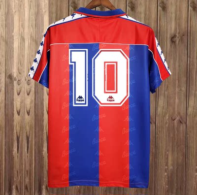 Retro 92 95 Barcelona Stoichkov KOEMAN Vintage Jersey