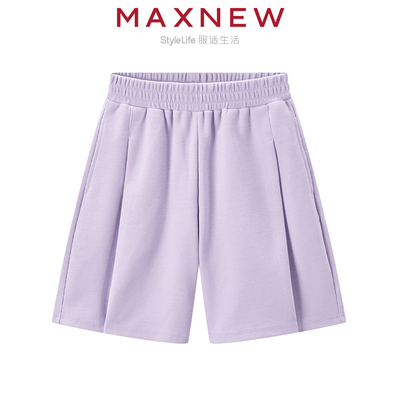 【门店同款】马恩MAXNEW童装2024夏季新款女大童短裤宽松透气外穿