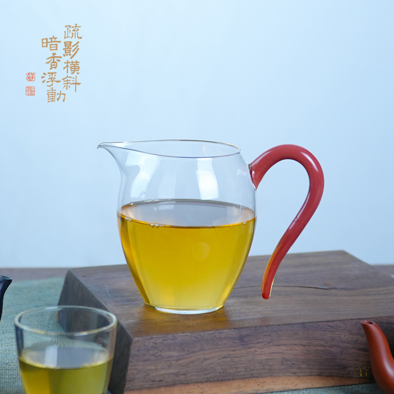 暗香疏影/炫彩郁文公道杯汝红色图片