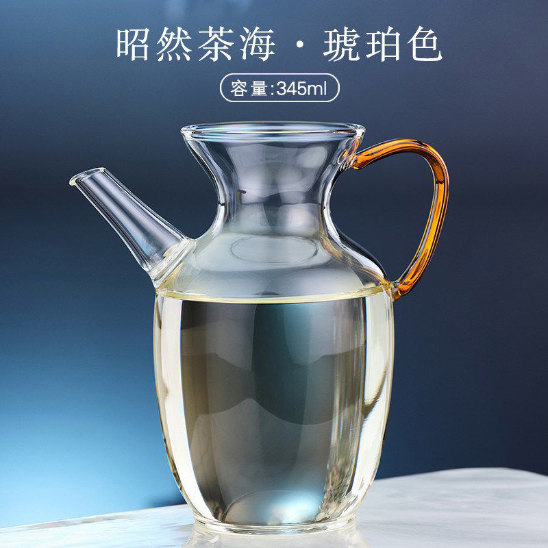 禾器昭然茶海仿宋执壶小青柑茶壶图片
