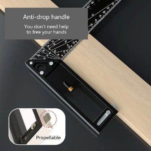 Y3NB FramingRuler Measuring Layouts Tool Aluminum Square