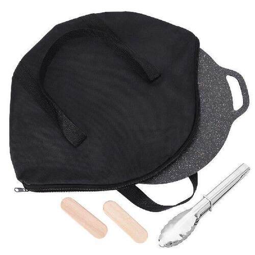 Non-Stick Grill Induction Cooker with Storage Bag & Wooden