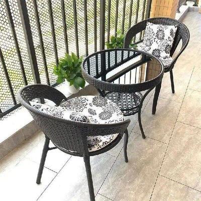 Leisure Teng Chair Combination Set Courtyard Double Pipe