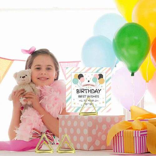 Place Card Holder 24 Pack Menu Clips Display Holder for