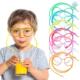 Sof Toys Straw Creative Summer Glasses Kids Fun For Mustache