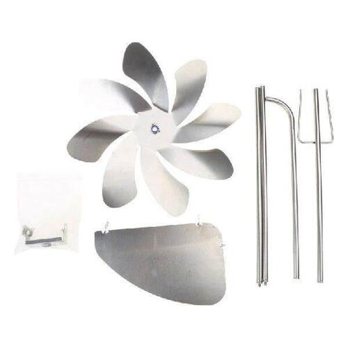 Wind Spinner Rotation Unique Magical Metal Windmill
