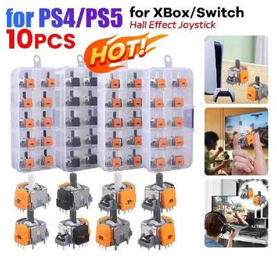 10PCS 3D og Sensor Hall Effect Joystick for Playstation