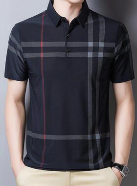 Mens Shirts Summer Polo Shirt Men Tops Casual T-shirt Mens
