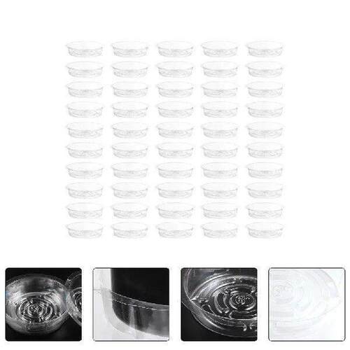 50 PCS TPlastic Flower Pot Holder Pots Garden Accessories