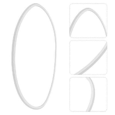White Rubber Ring for Bar Stool Floor Protectors Durable
