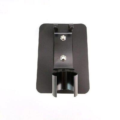 Black Self-adhesive Shower Stand Head Holder Bracket with