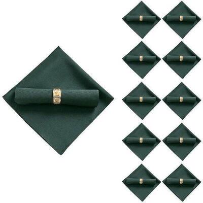 ABGG-40Pcs 48X48cm Polyester Cloth Napkins For Restaurant