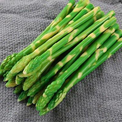 10PCS Green Asparagus Model Lifelike Artificial Simulated
