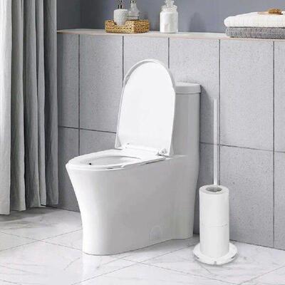 Standing Reserve Tissue Roll Holder Vertical Toilet Paper