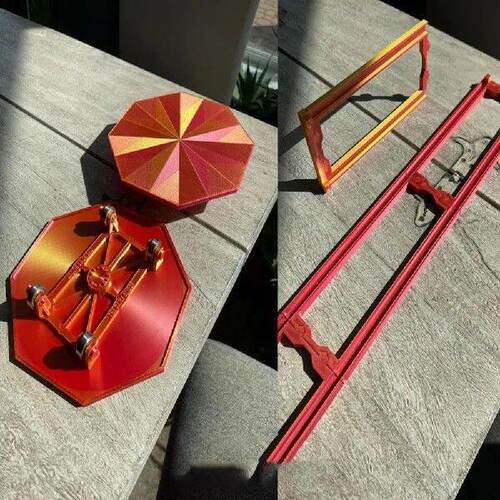Hot Portable Game Glider for Cards Inovative Multi Color