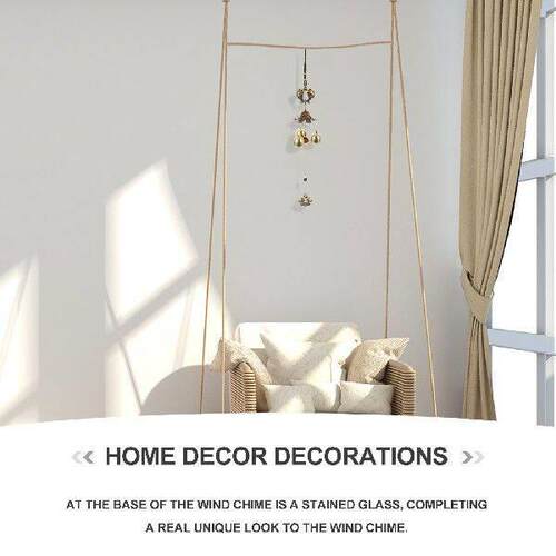 Retro Decor Metal Wind Chimes Hanging Vintage Home