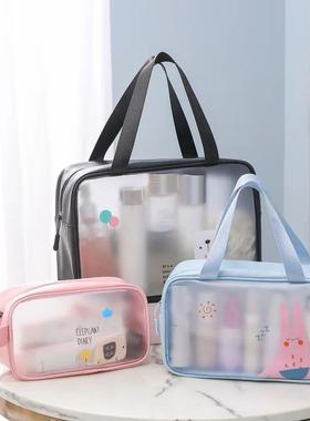 New PVC Makeup Bag Large Capacity Waterproof Transparent Bag