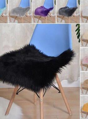 Home Decor Non Slip Plush Seat Pads Square Thickened Chair