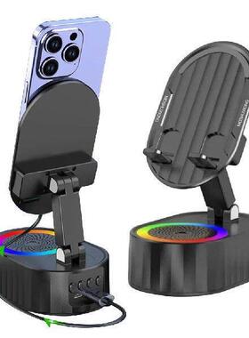 Cellphone Stand with Powerbank Bluetooth-Compatible Speaker