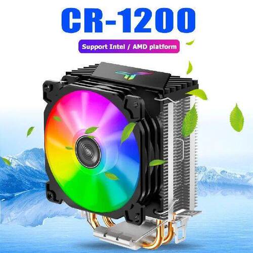 Jonsbo CR1200 2 6mm Copper Heat Pipes CPU Cooler Cooling
