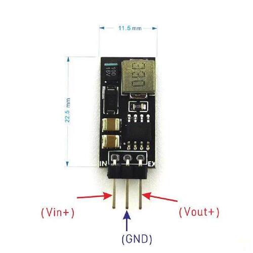 DC-DC 8V-100V TO 5V 3.3V 1A voltage regulator power supply