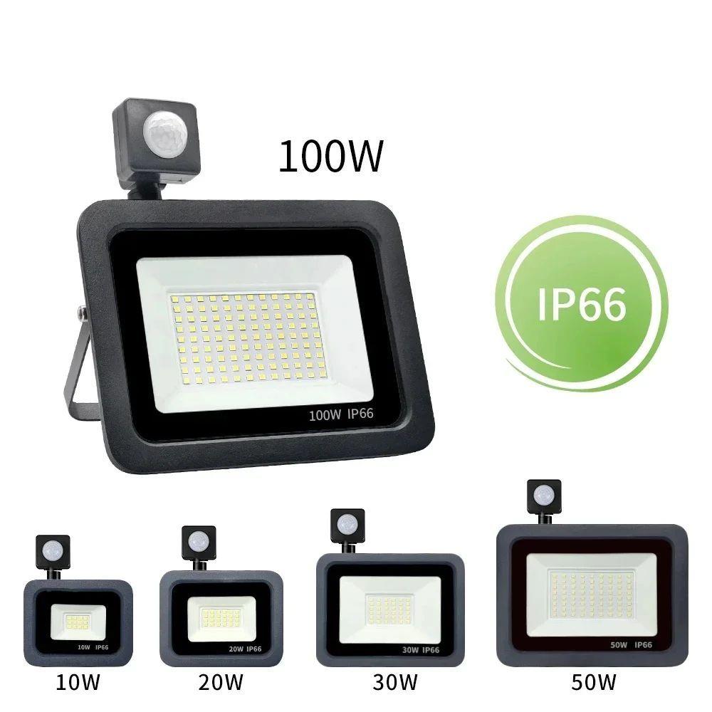 Led Floodlight Outdoor 220V Projector Lamp Led Spotlight Wit