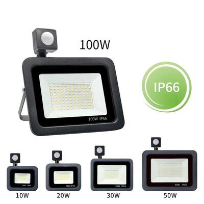 Led Floodlight Outdoor 220V Projector Lamp Led Spotlight Wit