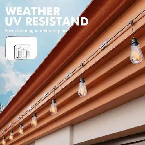 Tool-free Installation Hooks Weather-resistant Wall Hooks