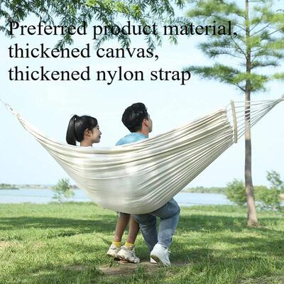 Hammock outdoor swing, anti - rollover for outdoor picnic, b