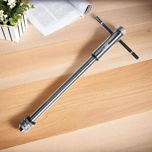 Adjustable T-Handle Ratchet Tap Wrench Reamer Hand Manual
