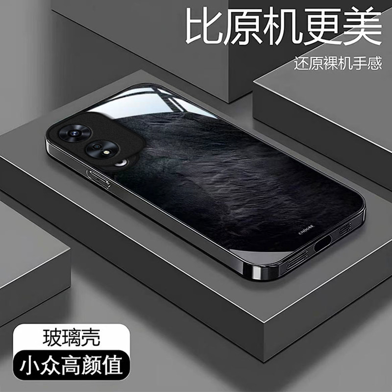 大理石纹适用OPPOA97手机壳oppoa96/95玻璃a93/92s新款a91/72n外壳58/56/55硬壳36/32/5高级11/9/2x液态a3/1i