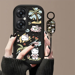 50pro防摔10 华为麦芒40 9plusxz 适用华为优畅享50Plus5G手机壳30e新款 10se椰树kt猫畅享80