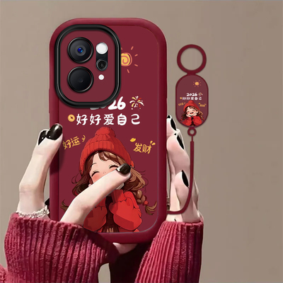 好运发财适用OPPOReno14Pro手机壳opporeno13/12/11新款10/9/8Pro+高级7/4seoppo5k软3/6Pro5g防摔opporeno2z