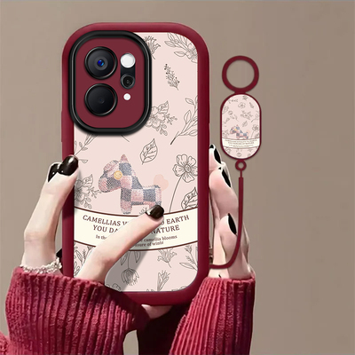 复古小马适用OPPOReno14Pro手机壳opporeno13/12/11新款10/9/8Pro+高级7/4seoppo5k软3/6Pro5g防摔opporeno2z