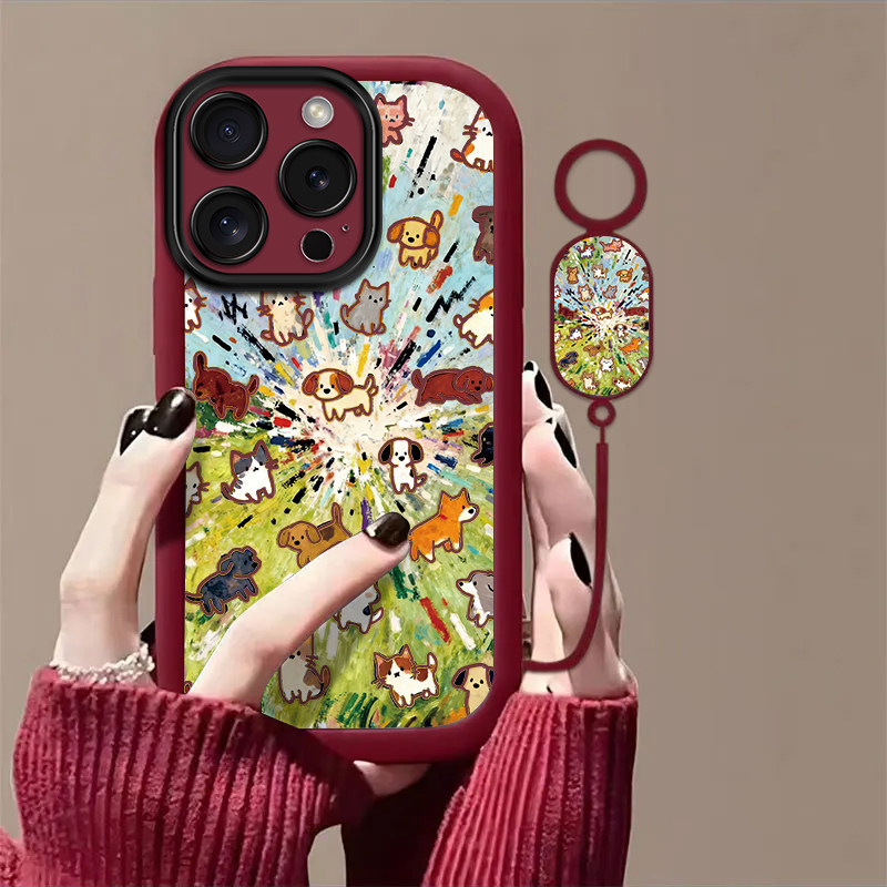 爆炸猫狗适用苹果17promax手机壳iPhone16/15pro新款14女13mini全包xsmax防摔xr12pro软壳11高级ip6s/7/8plus,3C数码配件,手机保护套/壳,淘宝优惠券,粉丝福利购,淘宝优惠卷