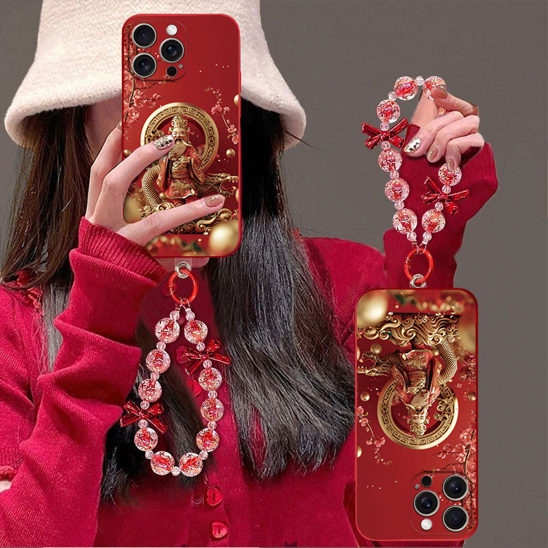 财神驾到适用苹果17promax手机壳iPhone16/15pro新款14女13mini全包xsmax防摔xr12pro软壳11高级ip6s/7/8plus,3C数码配件,手机保护套/壳,淘宝优惠券,粉丝福利购,淘宝优惠卷