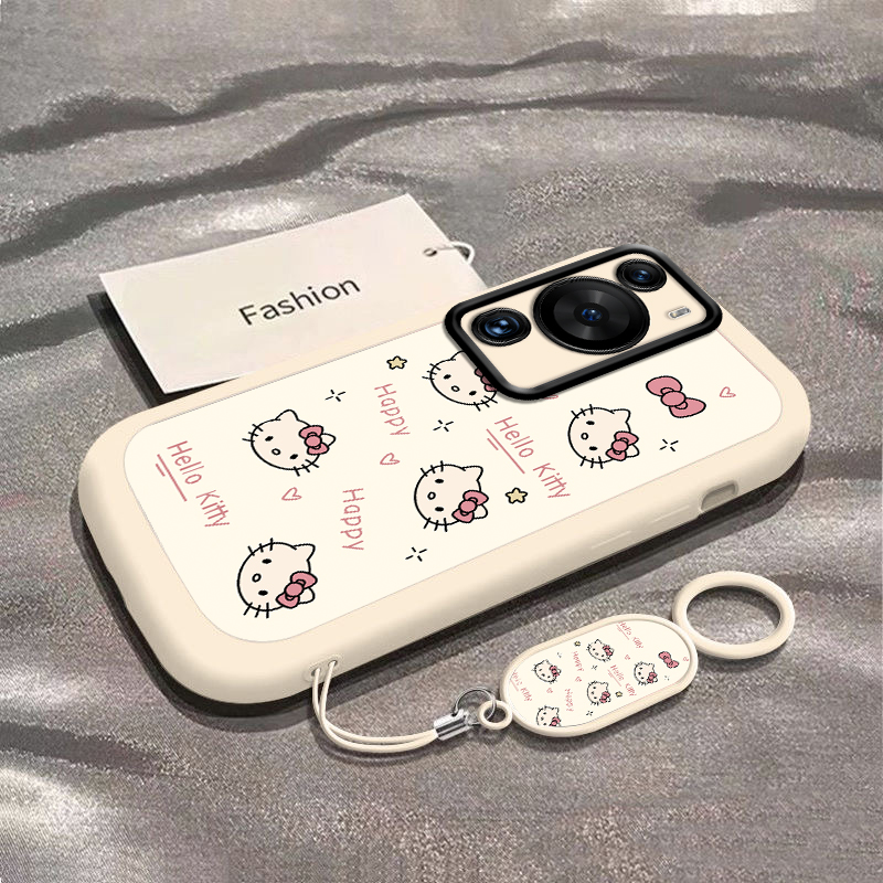 适用华为P60Art手机壳P60Atr艺术主题版保护套At新款外壳ProArt软硅胶PArt全包防摔高级感p60女生por可爱kt猫