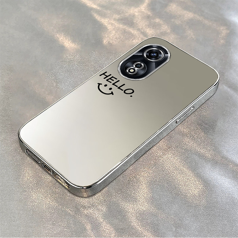 哈喽笑脸适用OPPOA97手机壳oppoa96/95全包a93/92s新款a91/72n外壳58/56/55软壳36/32/5高级11/9/2x电镀a3/1i