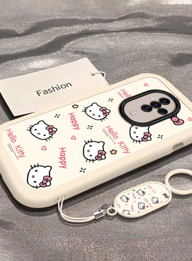 可爱猫咪适用vivoS6手机壳新款V1962A防摔镜头全包男女挂绳硅胶软壳保护套高级感时尚潮外壳个性网红同款情侣