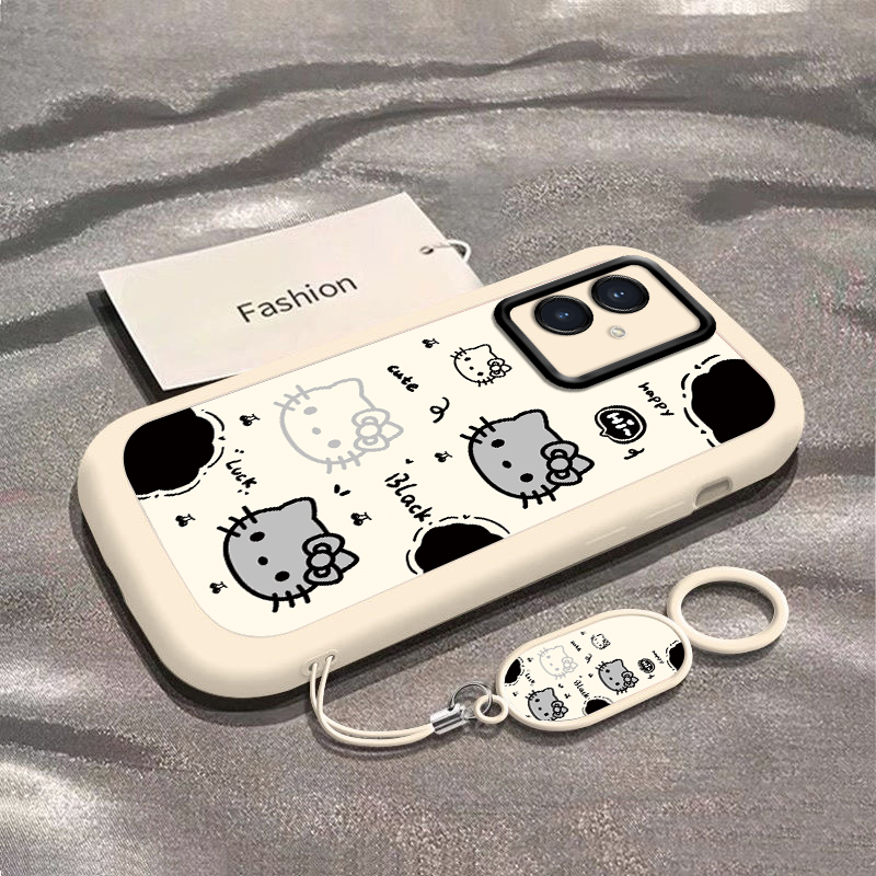 适用荣耀100手机壳新款HONOR100Pro可爱kt猫保护壳Por硅胶套1OO华为一百Pr0软外壳全包防摔X100P100V100女生