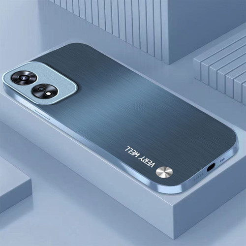 金属拉丝适用OPPOA97手机壳oppoa96/95玻璃a93/92s新款a91/72n外壳58/56/55硬壳36/32/5高级11/9/2x液态a3/1i