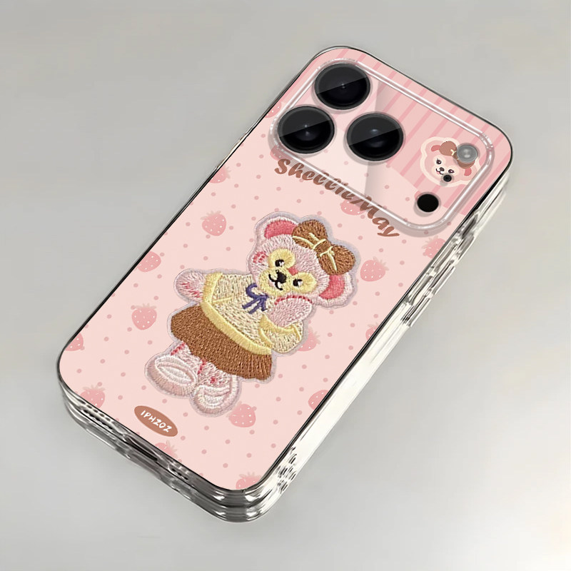 适用苹果17promax手机壳iPhone16/15pro新款14女13mini全包xsmax防摔xr12pro透明11可爱雪莉ip6s/7/8plus软se