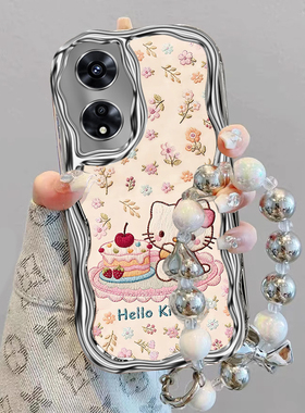 蛋糕猫咪适用OPPOA975G手机壳oppoa96/95/72新款a93/92/56s防摔55/53/52软壳36/32/5活力版11/9/2x全a3/1i